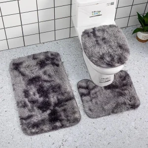Set za kupatilo Fuzzy siva